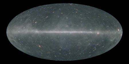 Fermi RGB all sky image
