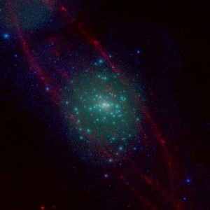 XRT and WISE image of M31