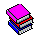 small image of a pile of books