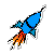 small image of a rocket