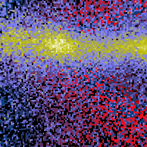 Gamma ray image of Cygnus Loop
