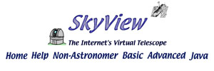  SkyView name and links to interfaces and help