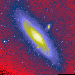 Andromeda Galaxy in Visible (optical) light